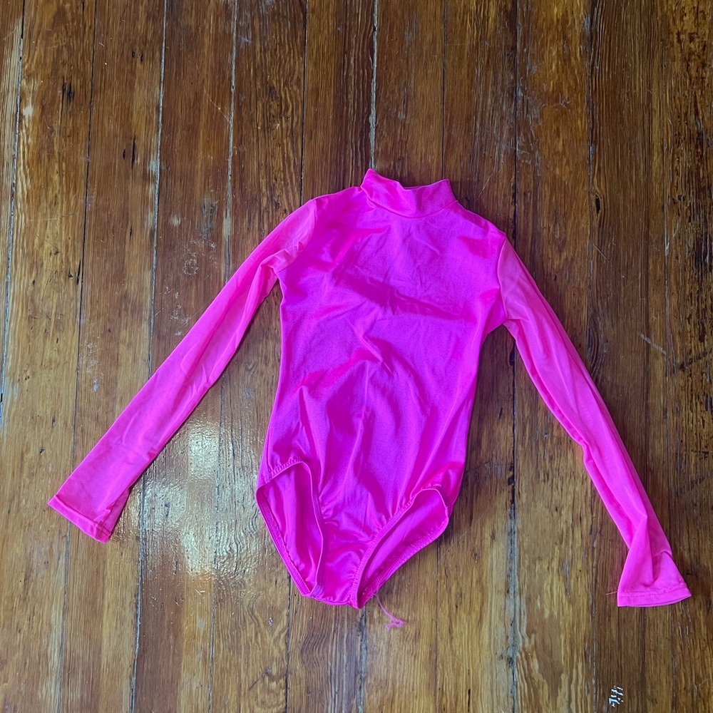Weissman Bright Pink Kids Dance Costume